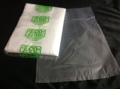 Oxo bioderadable ECO HD bag with 15 microns food packaging supply