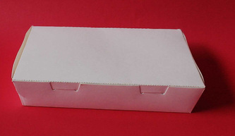 White carton meal box
