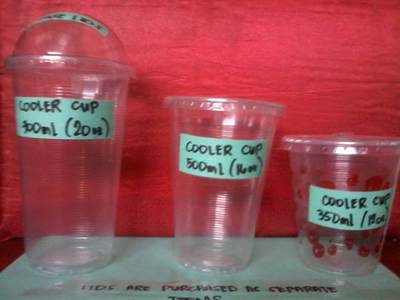 Cooler cups