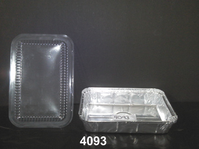 Aluminium tray 4093 with lid