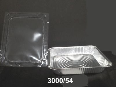 Aluminium tray 3000/54 with lid