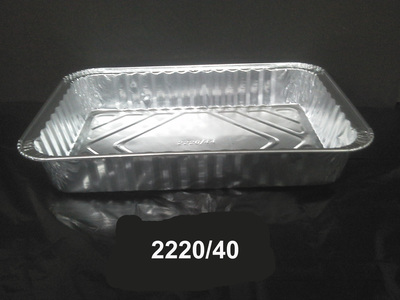 Aluminium tray 2220/40