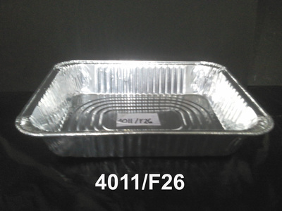 Aluminium tray 4011/F26