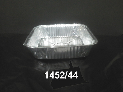 Aluminium tray 1452/44 rectangle