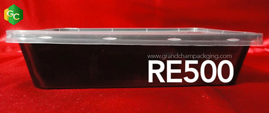 Microwavable Supplier, Philippines, showing is RE500 container, click the RE500 tub photo to see the prices.