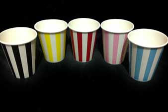 Party Cups, Coffee Cups, Lids and Holder For Sale Near Me striped party cups